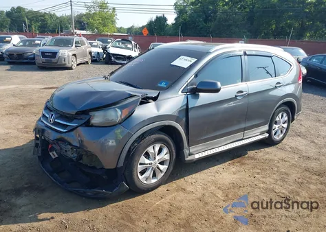 2012 Honda Cr-V Ex-L из США, поврежденный, VIN 2HKRM4H75CH604915